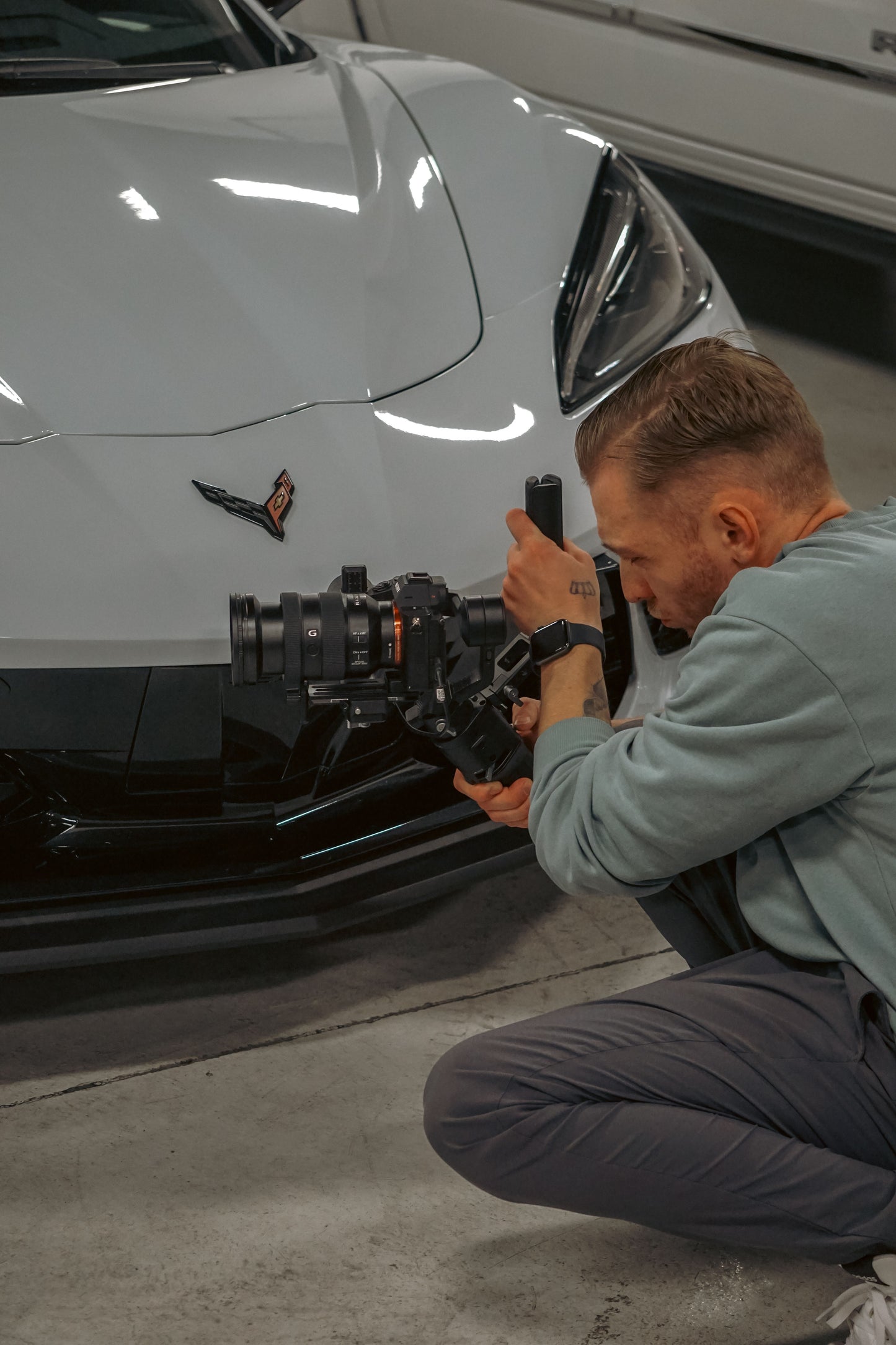 Professionele autodealerfoto's